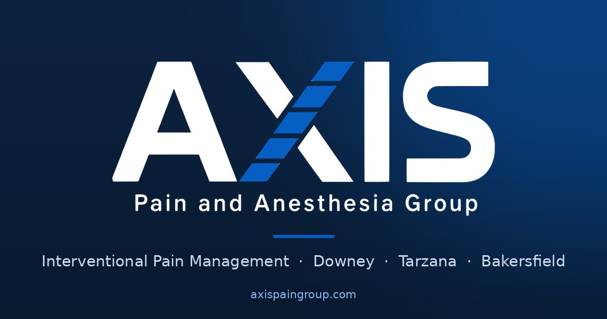 Axis Pain Group — Serving Bakersfield, CA
