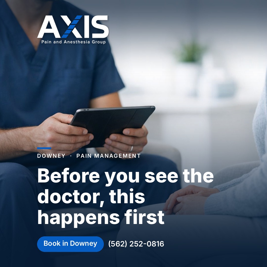 Before you see the doctor, this happens first